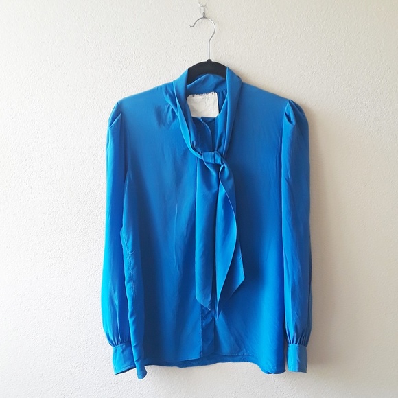Saint Laurent Tops - SOLD! Saint Laurent Rive Gauche Vintage Blouse
